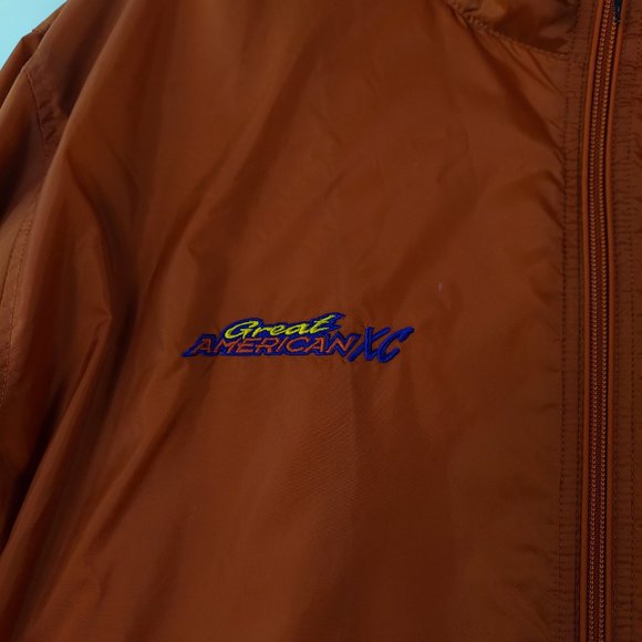 Nike orange Full Zip Jacket, windbreacker large - Picture 3 of 11